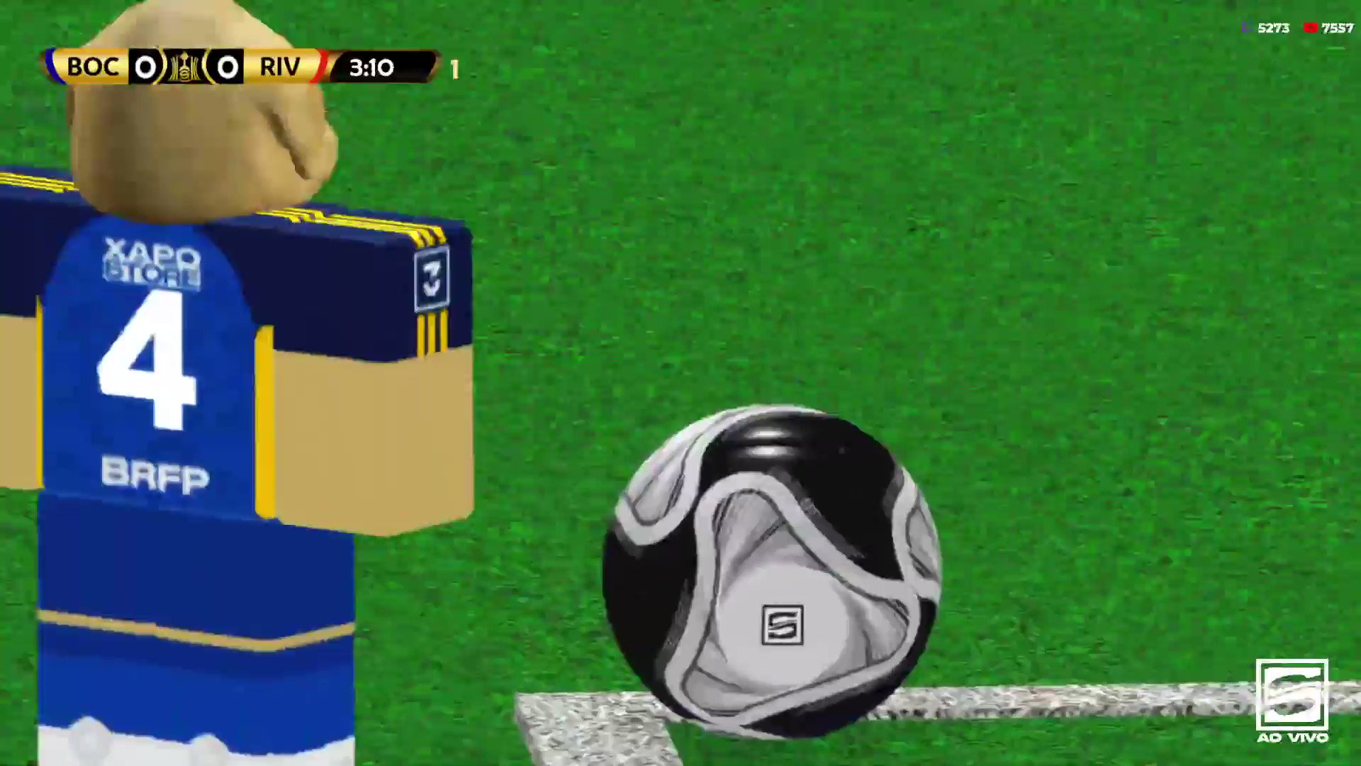 Brasileiro viraliza ao criar copa de futebol no Roblox