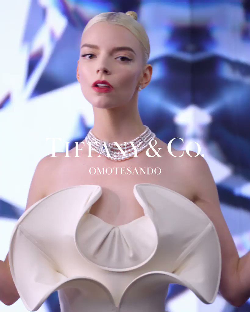 Tiffany & Co. on X: #AnyaTaylorJoy celebrates the grand opening