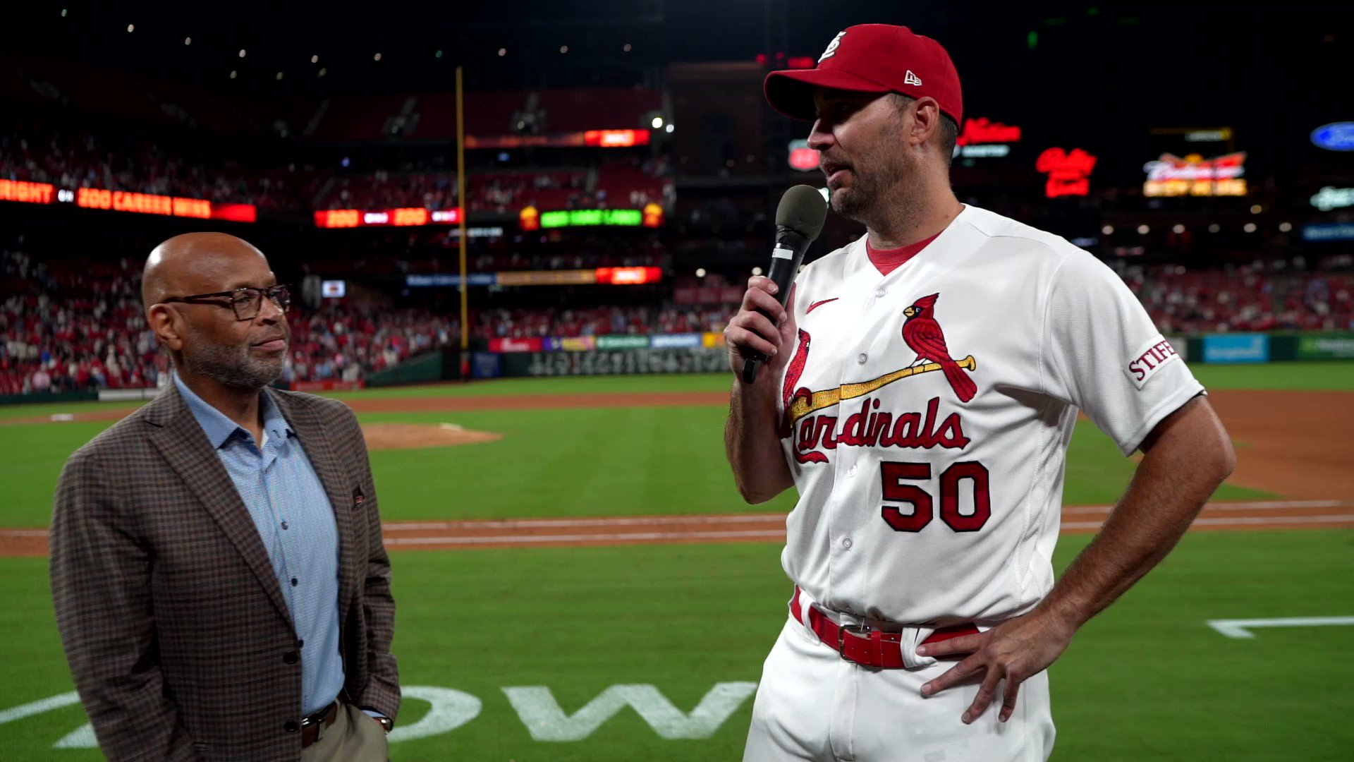 St. Louis Cardinals on X: Under the lights at Wrigley. #STLCards