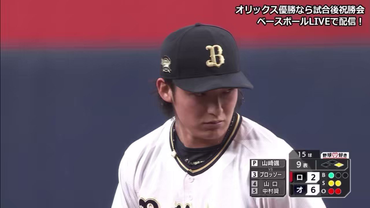 オリックス・バファローズ ユニフォーム & キャップ 5 NAKAMURA