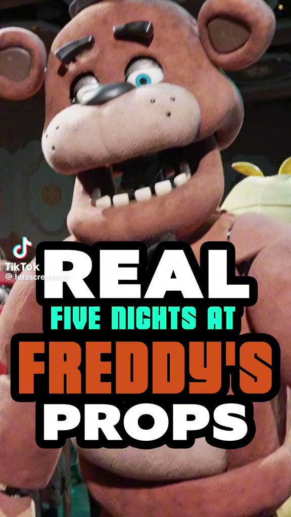 Cupcake Malvado on X: 🟣 ATUALIZAÇÃO NA CINEMARK 🟣 🐥 Chegou mais coisas do marketing de Five Nights at Freddy's: O Pesadelo sem Fim, sendo um display dos animatronics e um