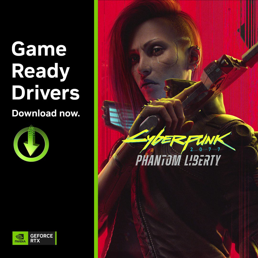 Cyberpunk 2077: Phantom Liberty With NVIDIA DLSS 3.5 & Full Ray Tracing September 26th
