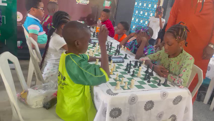 Tunde Onakoya on X: One of the kids in our Chess academy back in