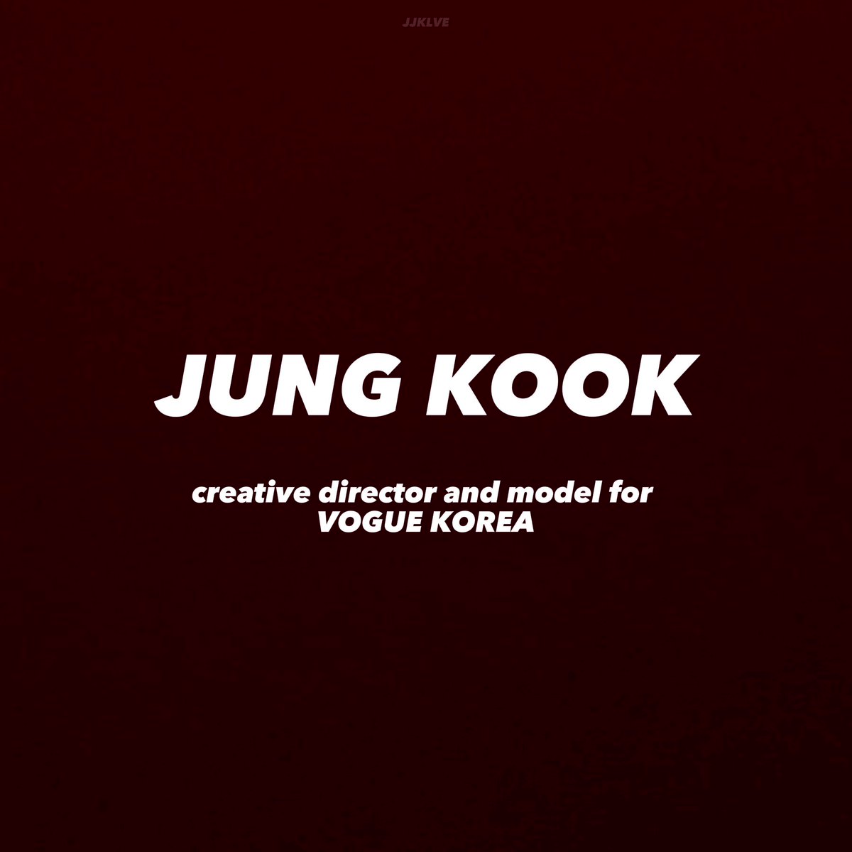 Introducing Jung Kook. The global icon in iconic denim. By