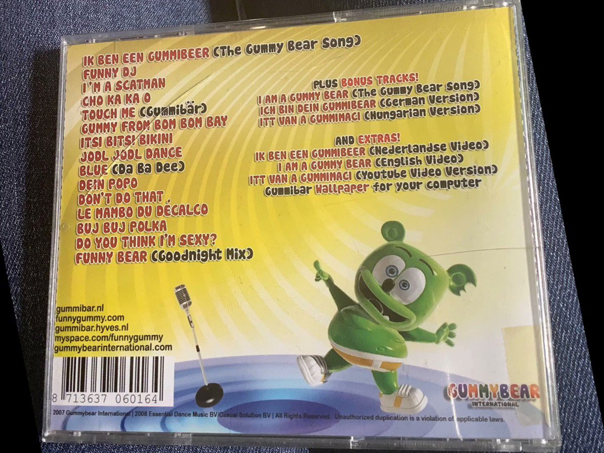 Gummibär – I Am Your Gummy Bear (2007, CD) - Discogs