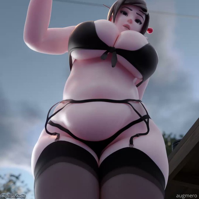 Mei Lingerie (with correct tags this time)
Filling herself by hose, she is training her belly in anticipation