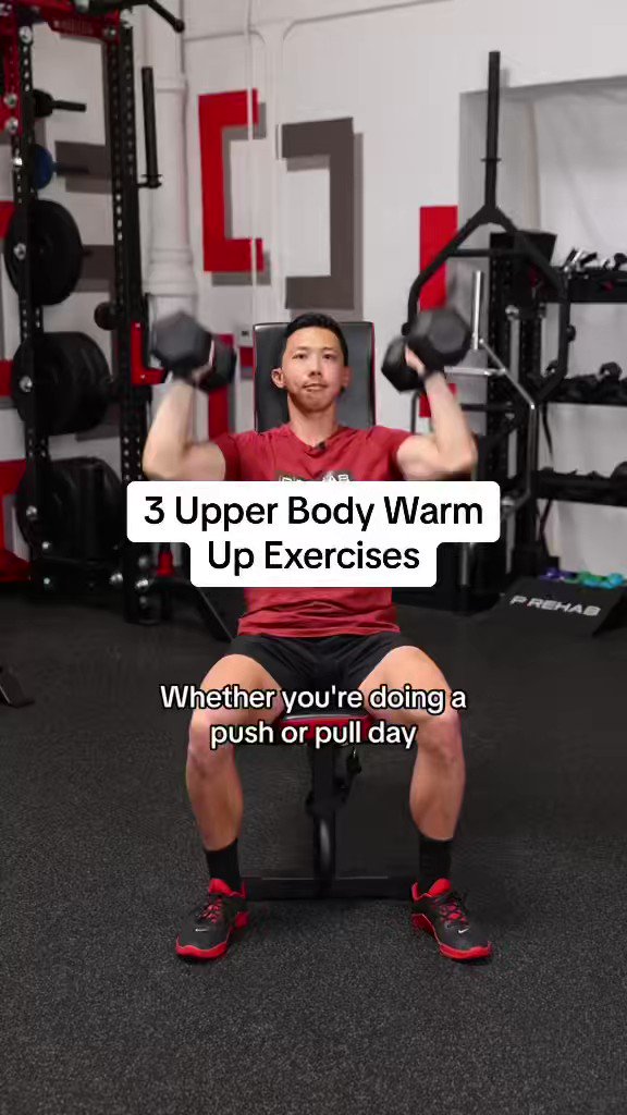 Upper Body Warm Up Exercises For Women