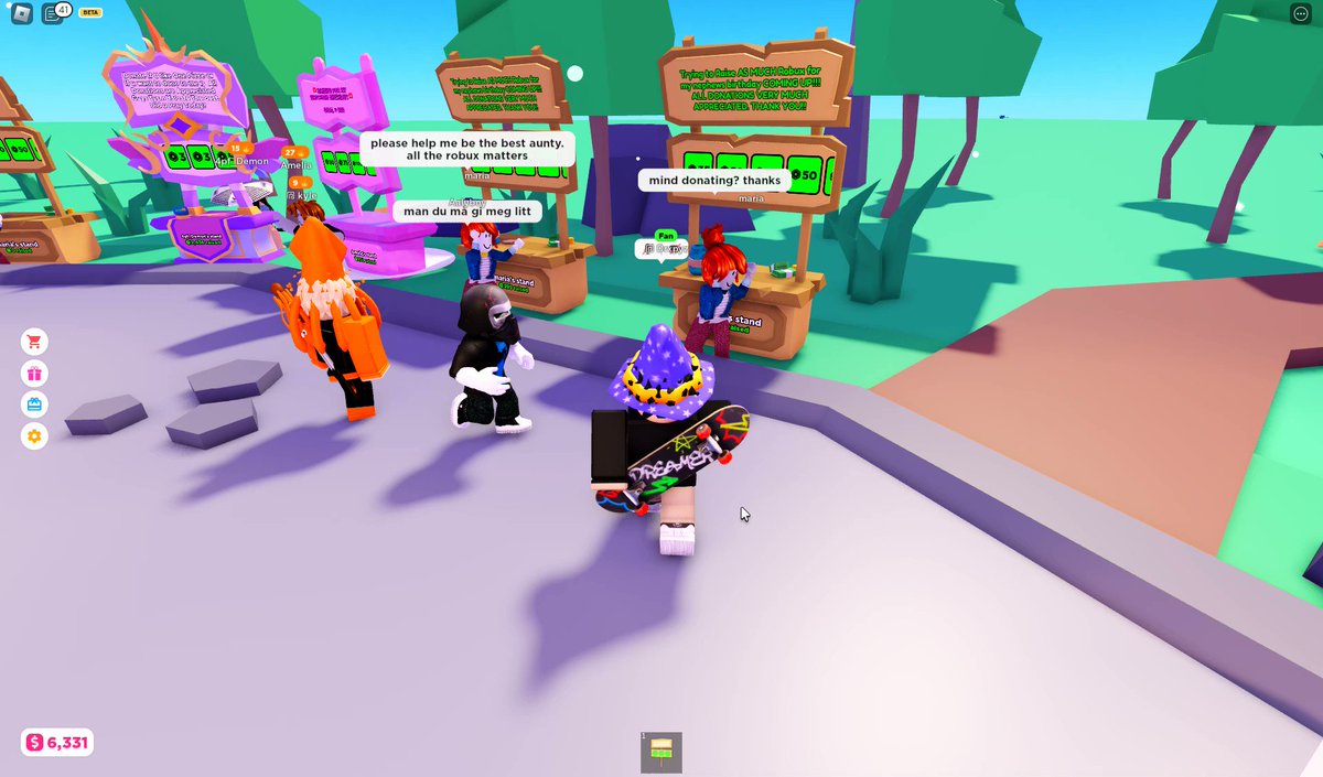 Rahlolz on X: Donated 10K Robux in pls donate, who wants next