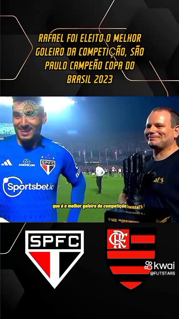 São Paulo News 🇾🇪 on X: Rafael foi escolhido o melhor goleiro da Copa do Brasil  2023. #Campeão 🏆  / X