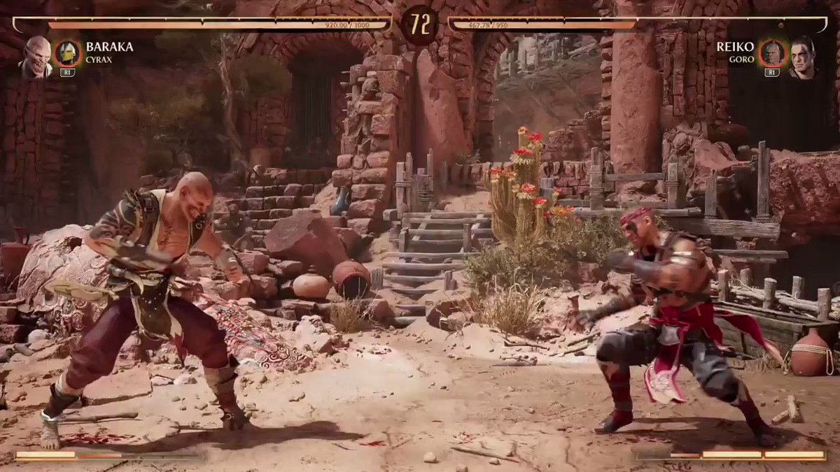 🐉Mortal_Kombat_Addict Fatalities Daily on X: MK9 Baraka