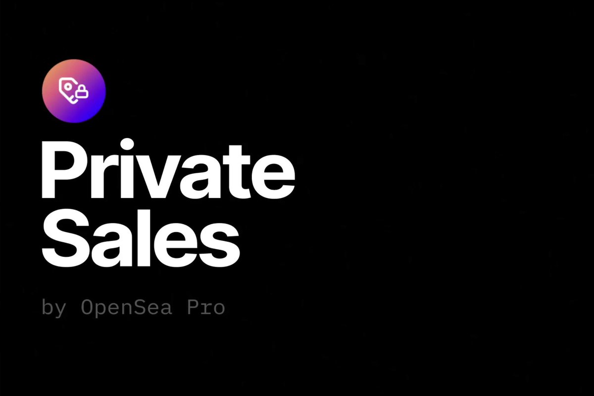 OpenSea Pro (@openseapro) / X