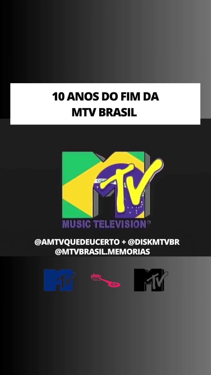 O ano era 2010 e rolou um grande casamento entre a @mtvbrasil e a