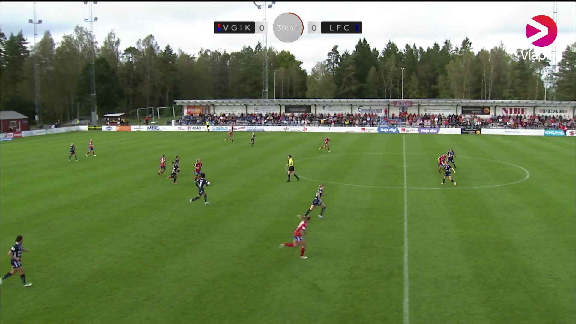 Sarah Stratigakis!@vittsjogikofcl tar ledningen hemma mot Linköping