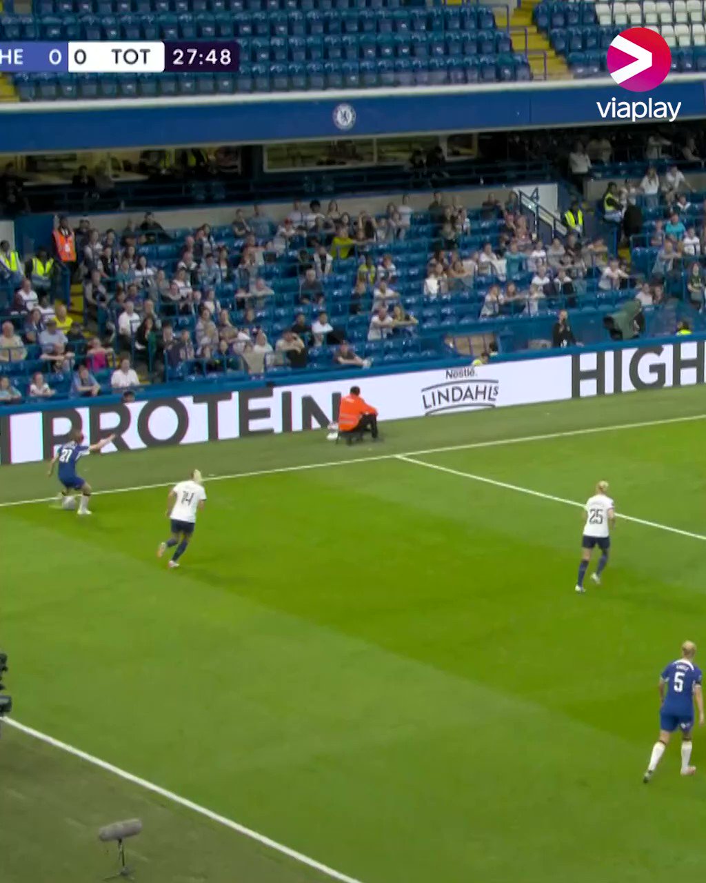 Mušović och Rytting Kaneryds Chelsea gör säsongens första mål mot Vilahamns Tottenham🇸🇪📺Följ WSL på Viaplay