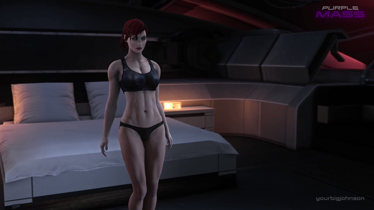 Big Johnson | YourBigJohnson.bsky.social on X: Quick test animation  showing some of the capabilities of Shepard's new body! A more thorough  update available to read for free at my Patreon, links in