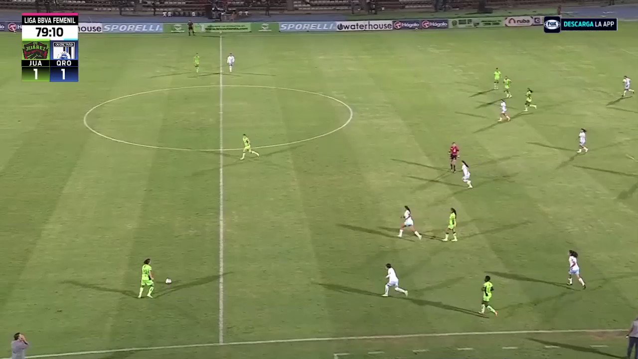¡¡¡G⚽⚽⚽L!!!¡¡Volvió a aparecer Yuki!! Es el séptimo gol de la delantera de las Bravas en el Torneo.FC Juárez está venciendo a Querétaro en la frontera.#VamosPorEllas 👊