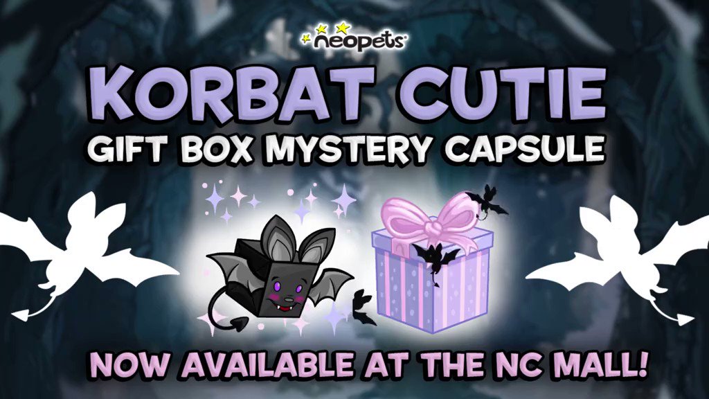 Neopets - The Meepits are taking a quick break from world domination to  check out the new Munching Meepits Gift Box Mystery Capsule, which is  available now in the NC Mall! 🐿🎁