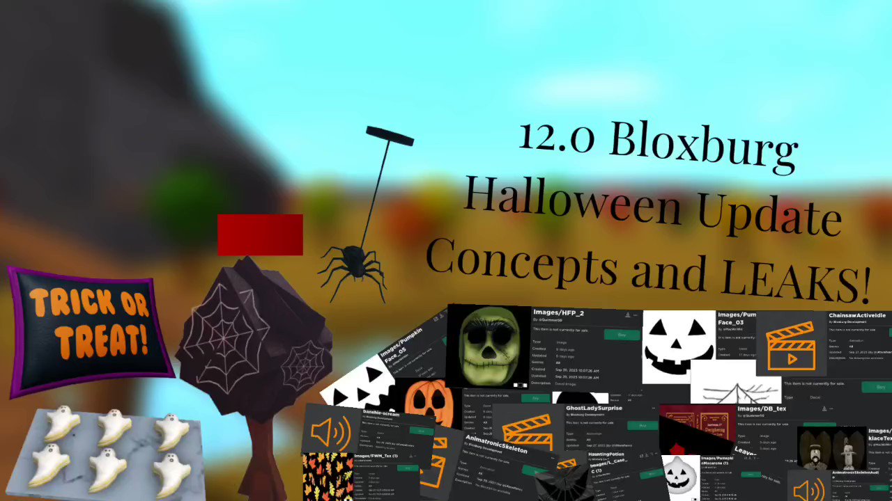 XGreg1GamezXDev Official on X: New Bloxburg Halloween Update concepts and  LEAKS, video out NOW, featuring content from @hejTAB and @StevieTheFoxx # bloxburg   / X