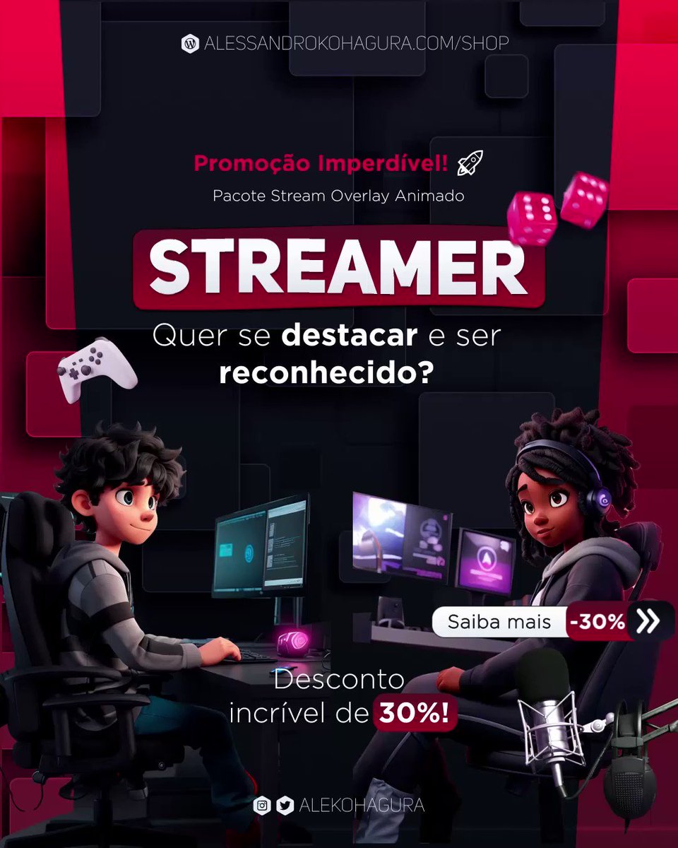 Stream Overlay Animado - 馃懝K么ha (@AleKohagura) / X