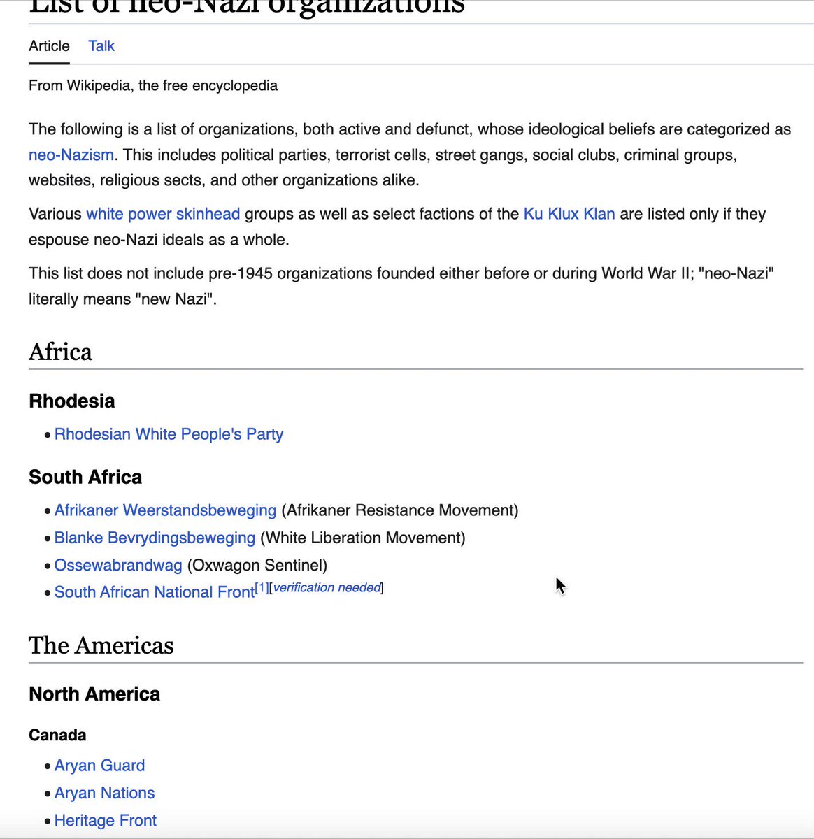 Afrikaner Weerstandsbeweging - Wikipedia