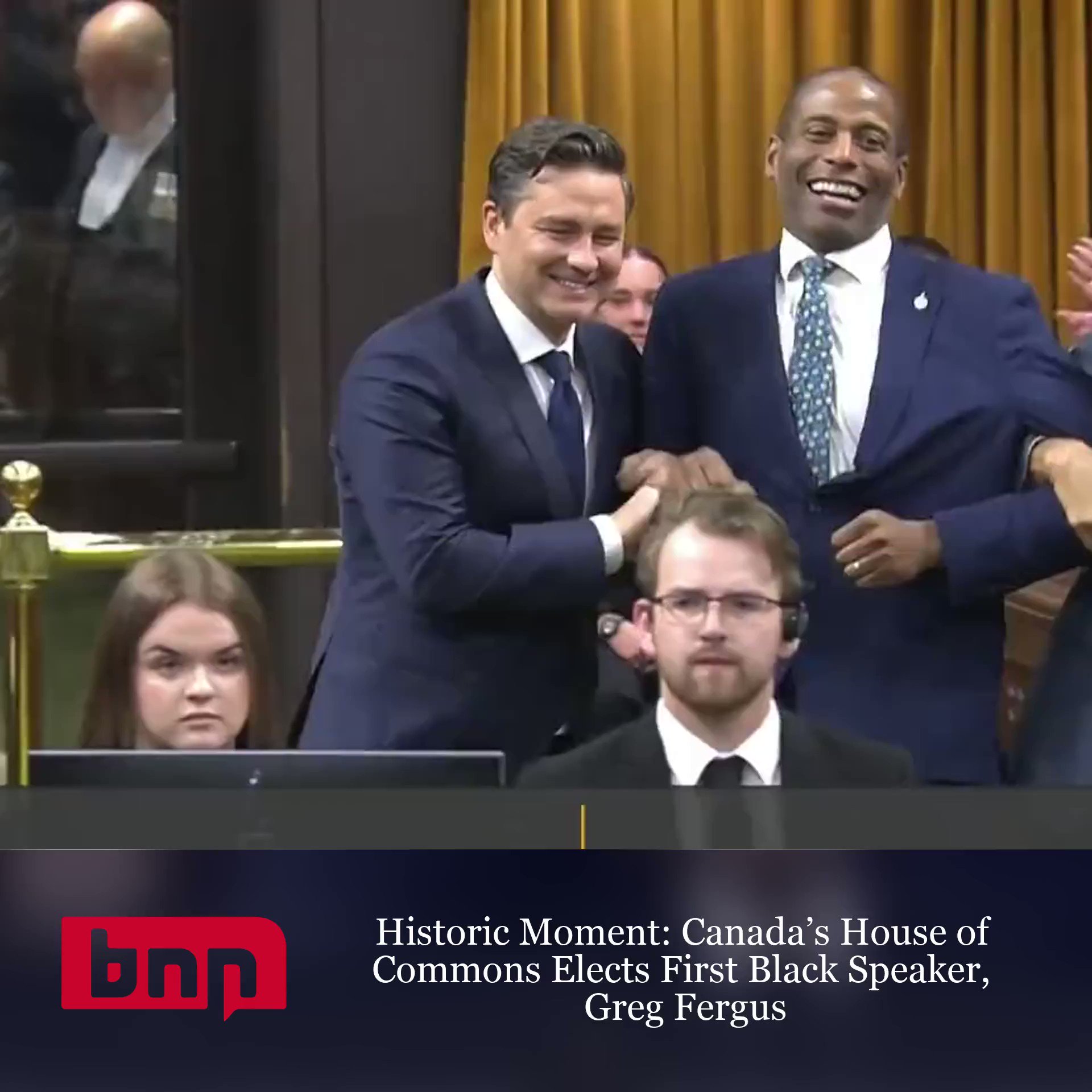 Canada's House of Commons elects first Black speaker