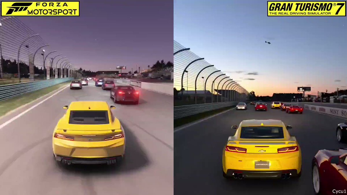 Comparativa gráfica Forza Motorsport vs Gran Turismo 7: ¿Qué juego