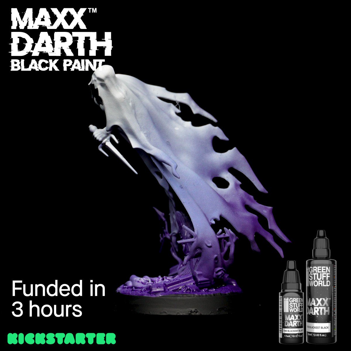 Maxx Darth Black Paint by Green Stuff World — Kickstarter