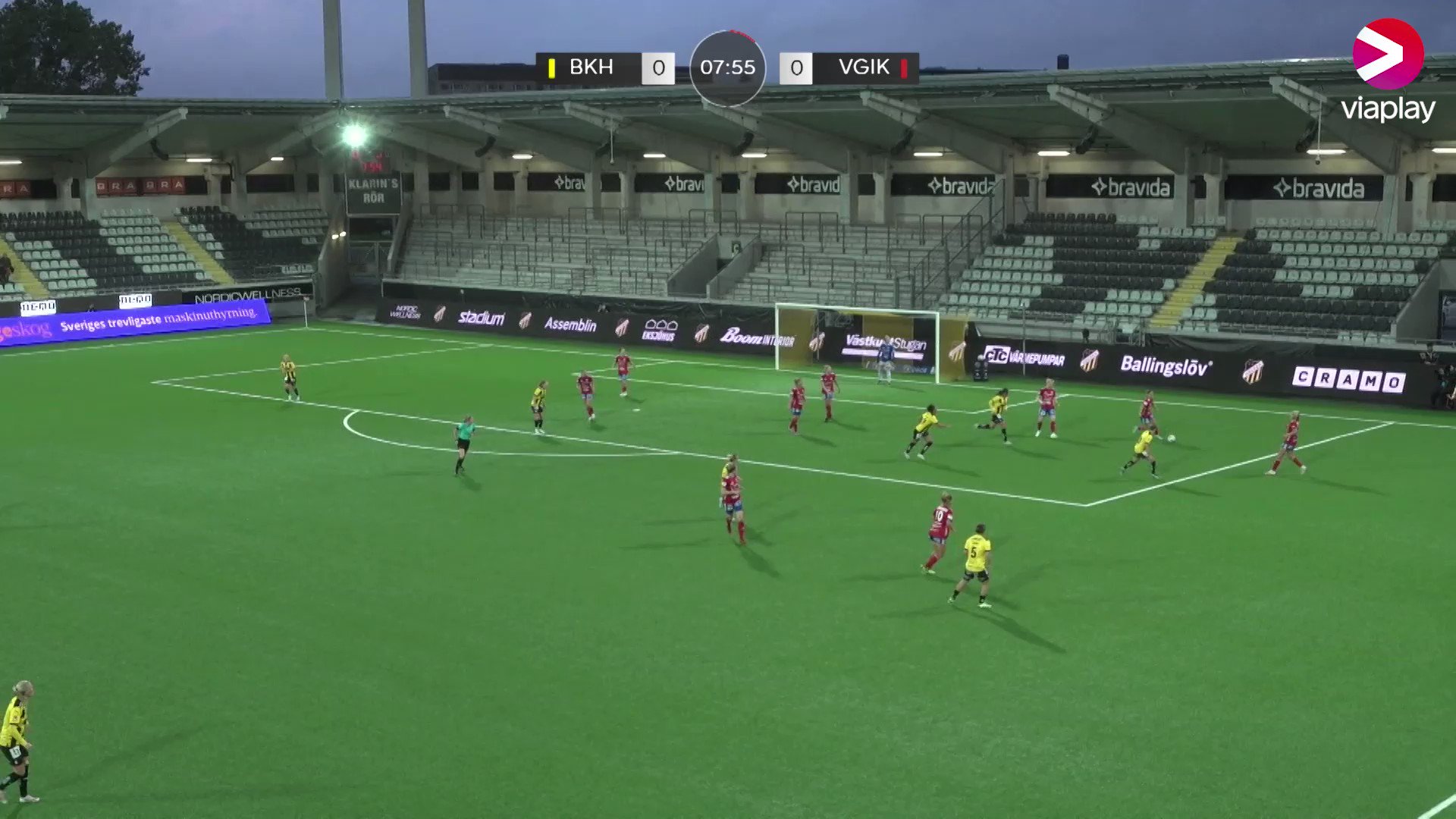 Rosa Kafaji med ett kanonskott i mål! ⚽️💥