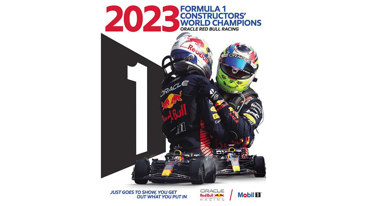 Oracle Red Bull Racing - F1® World Constructors' Champions - 2023