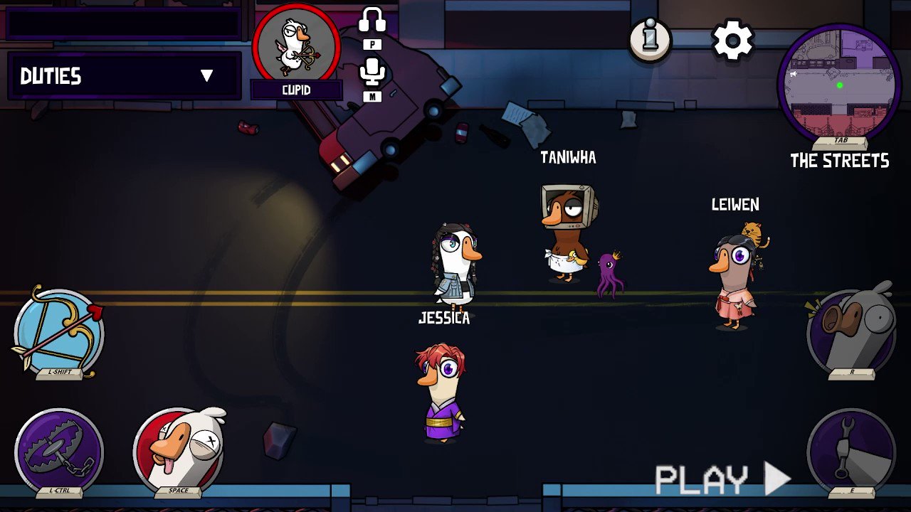 so I played Goose Goose Duck #goosegooseduck