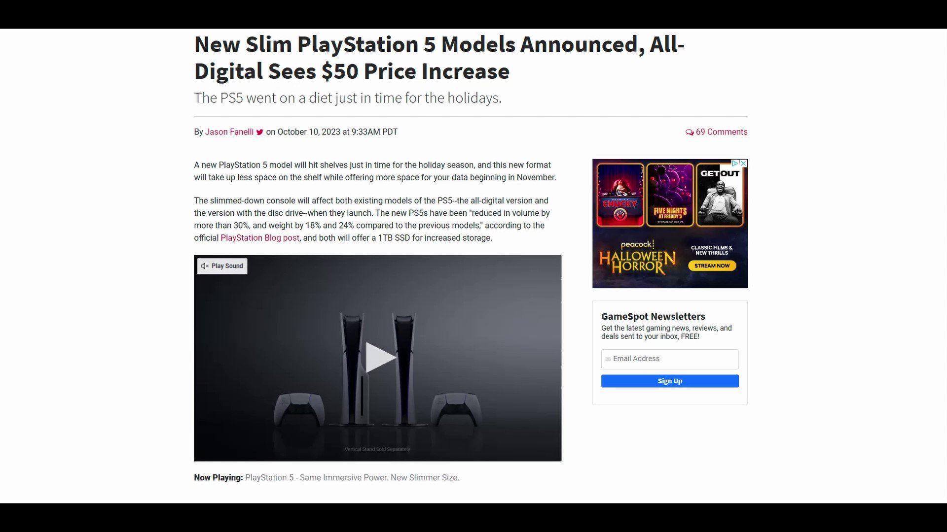 GameSpot - A new PS5 slim model hits shelves just in time for the