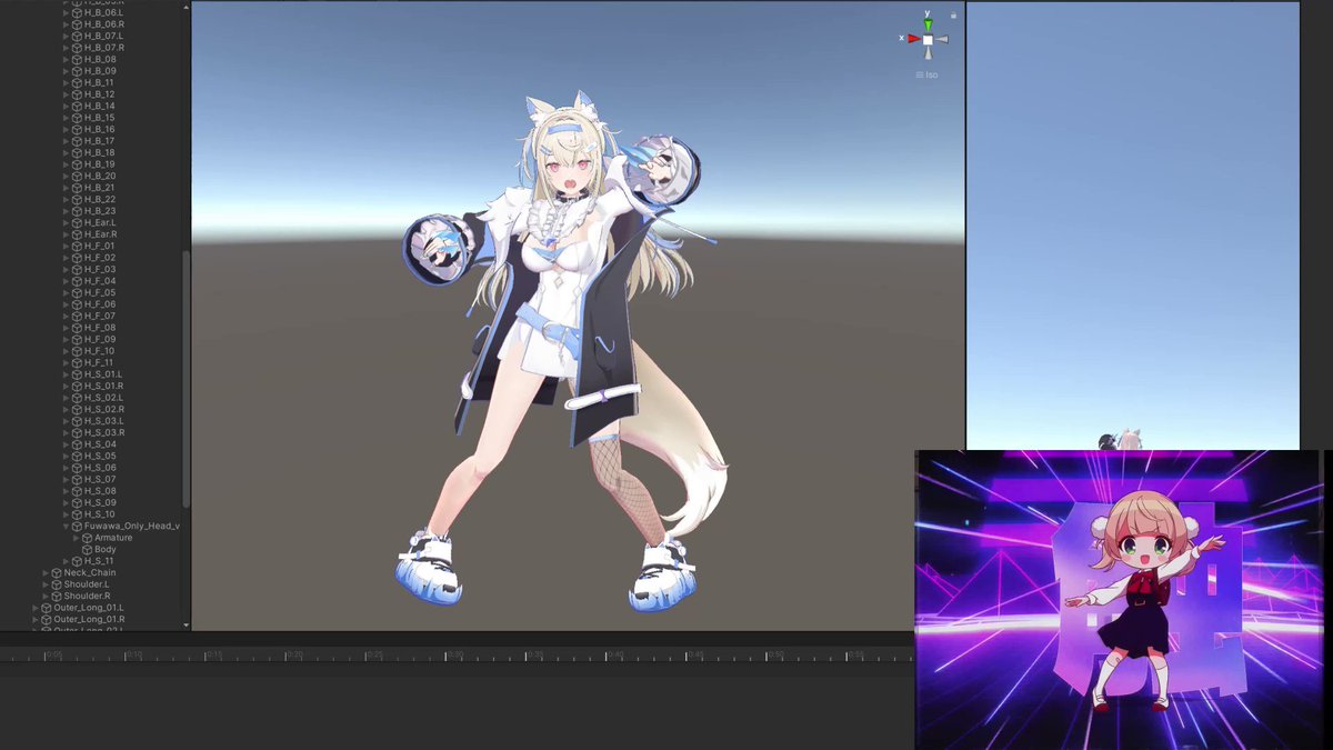 Evie 【3D Commission】 - #ロリ神レクイエム #vtuber #Hololive #HololiveEN #FUWAMOCO #FWMCpix #bnpr #unity #3DCG #blender3D  Animation : @bunny_64479 🙏👍