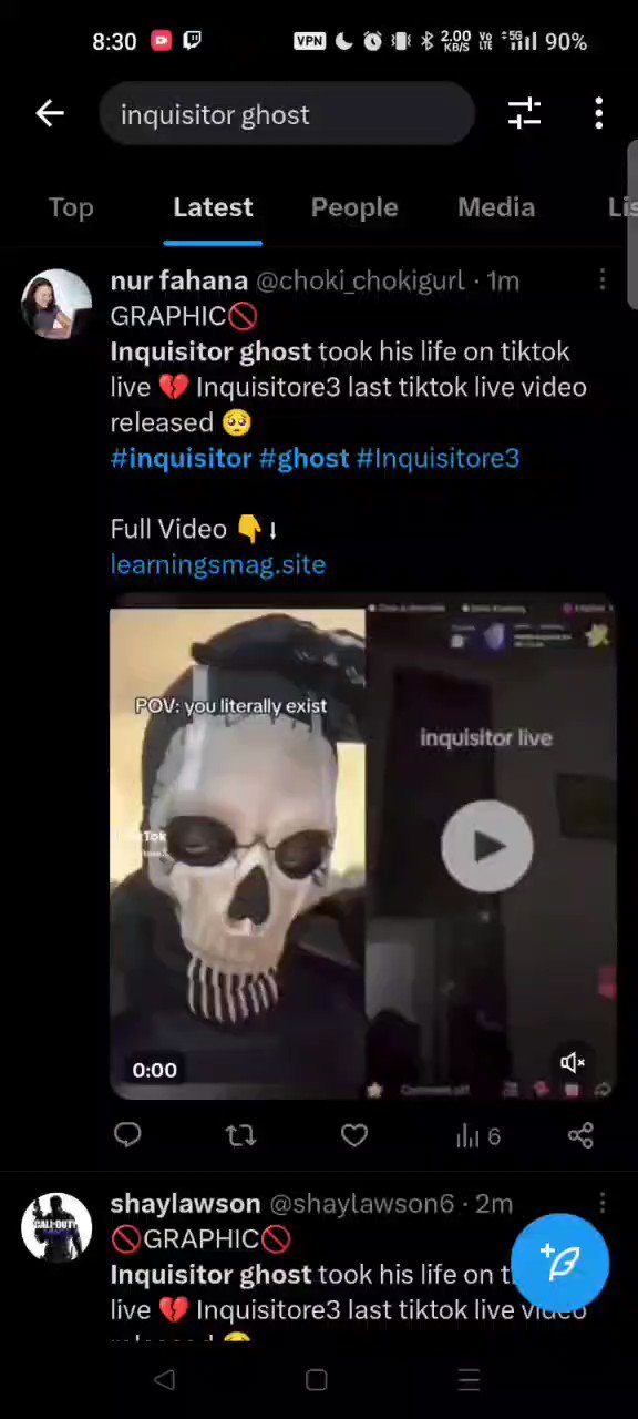 Zuwu on X: “This guy Inquisitor Ghost (inquisitore3 on TikTok 