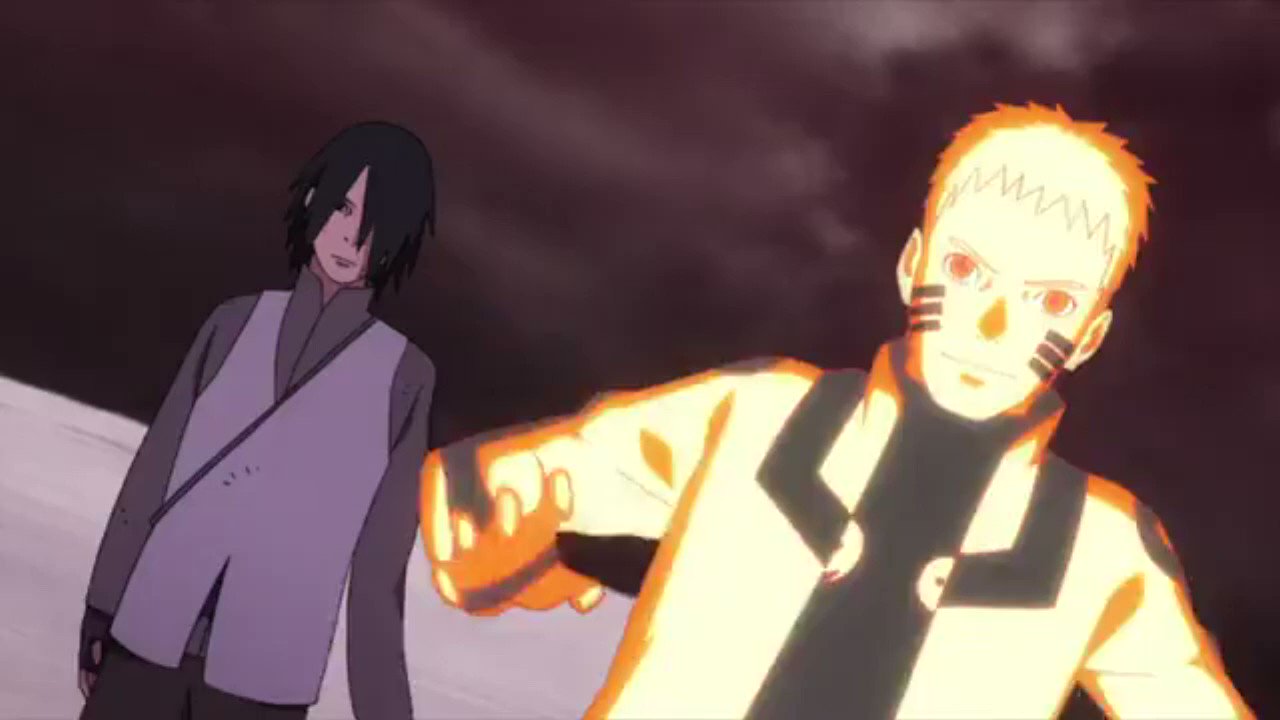 GABRIEL PLAY on X: Naruto e Sasuke vs Momoshiki DUBLADO! https