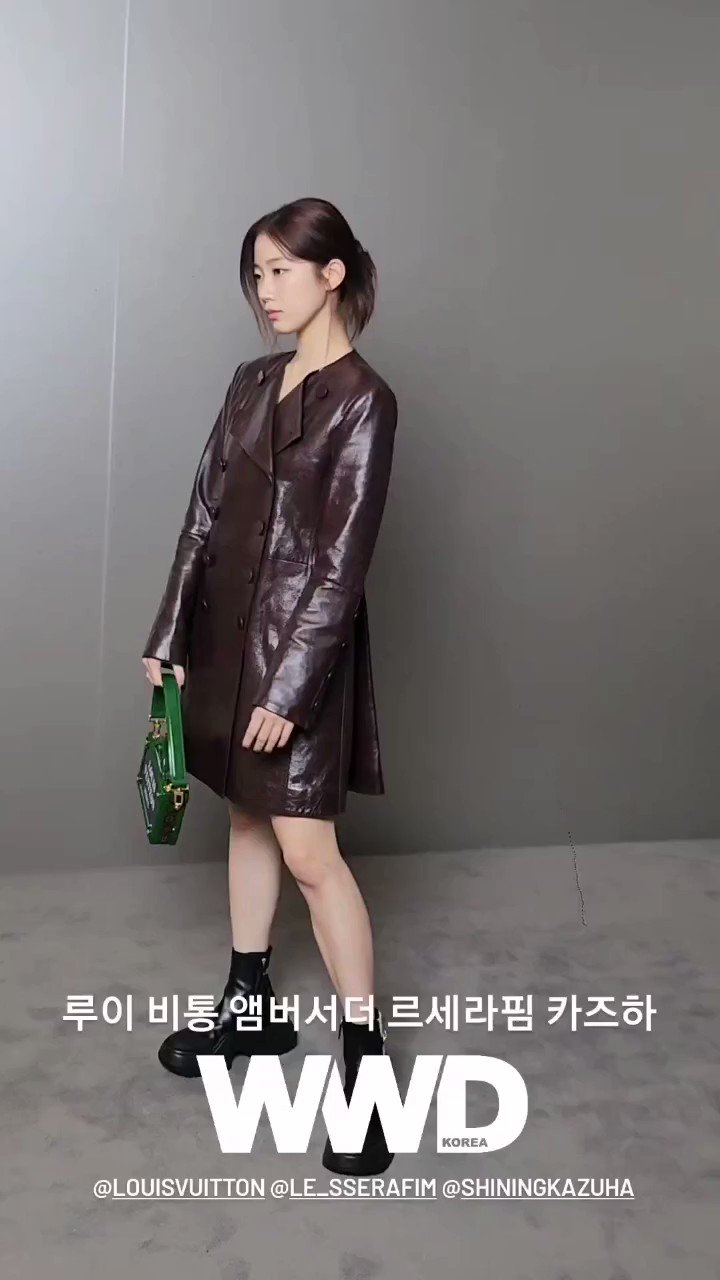 Korea LV leather Jacket