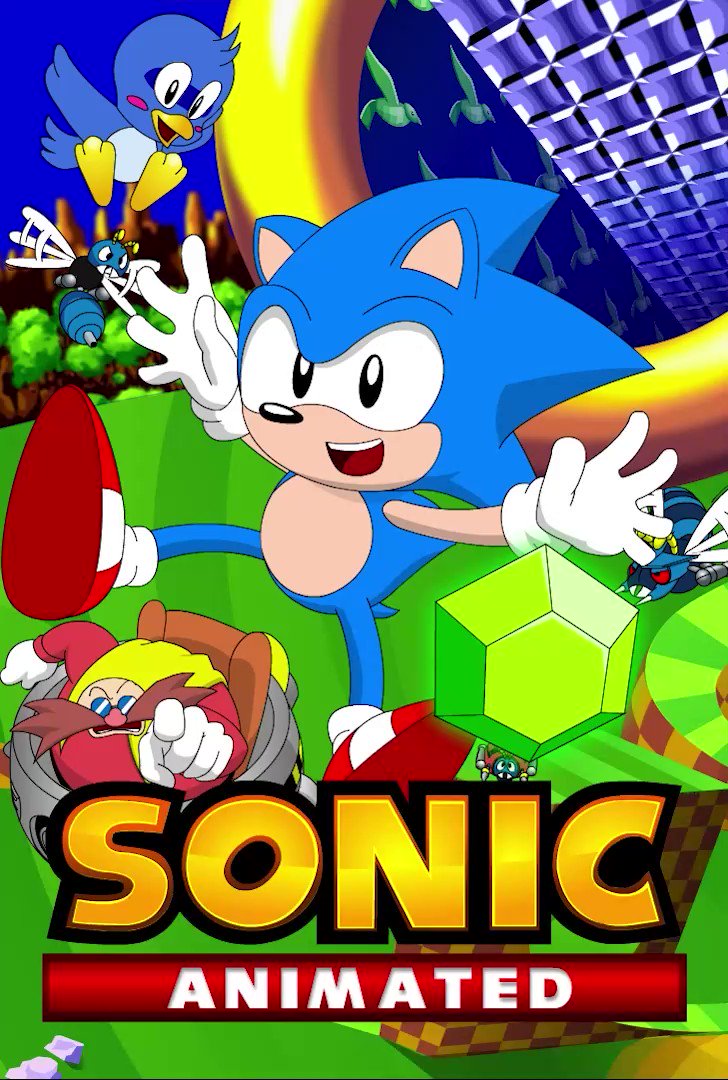 Movie Sonic sprite by ThatDudeThatDraws on Newgrounds