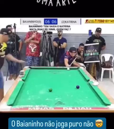 LOUD vs BAIANINHO DE MAUÁ na SINUCA!!