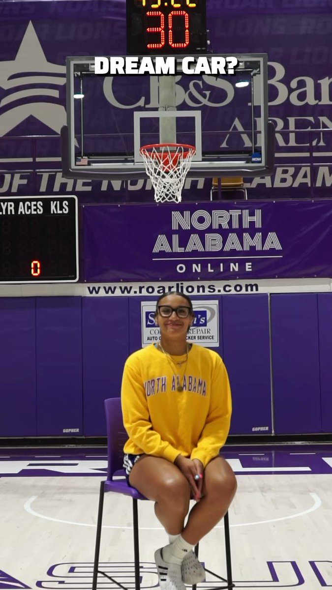 North Alabama Lions Basketball Jersey - Purple