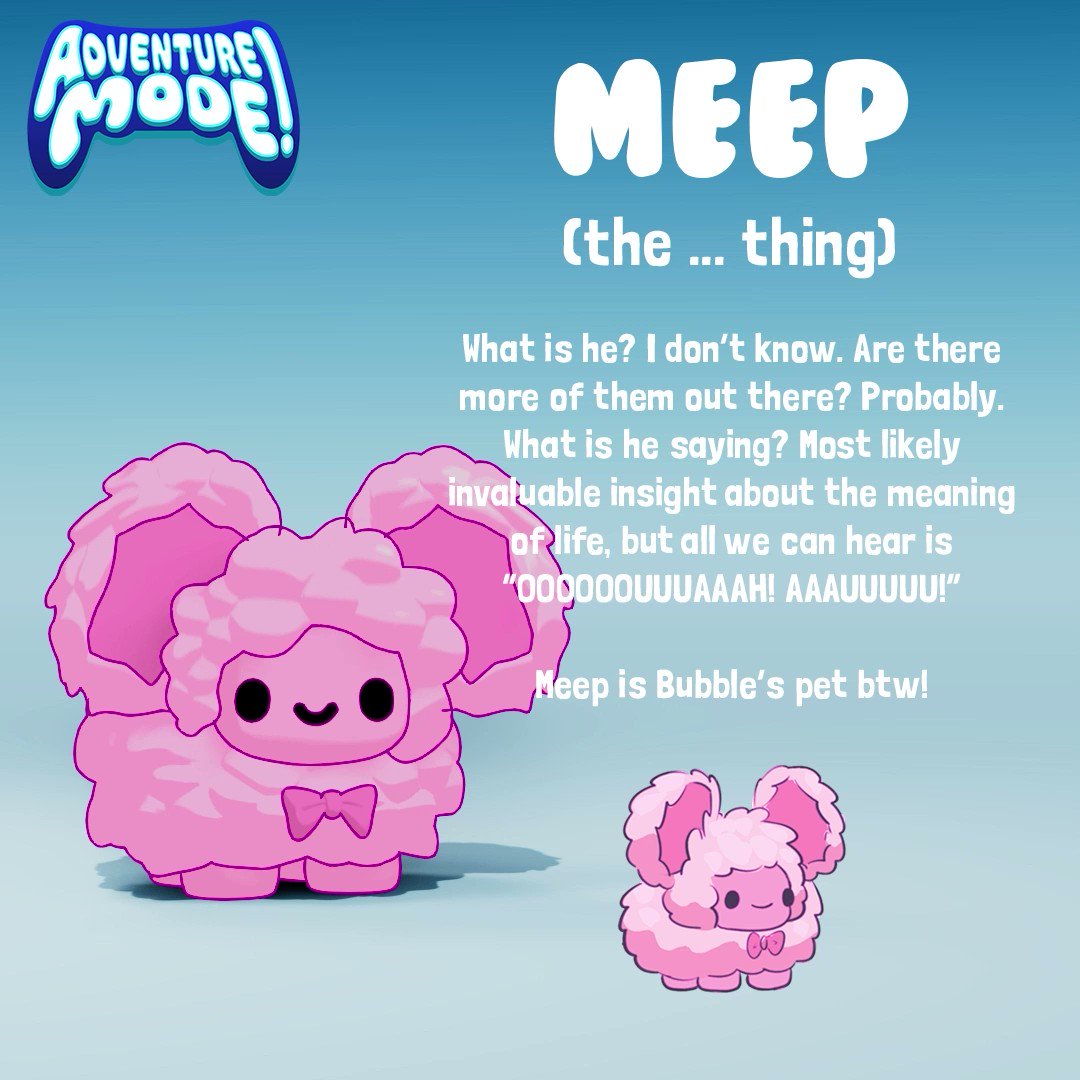 ZAMination on X: Meet Meep! (the thing) 🐑 WATCH THE PILOT ON THE  SHOW'S OFFICIAL CHANNEL OCT 20:    / X