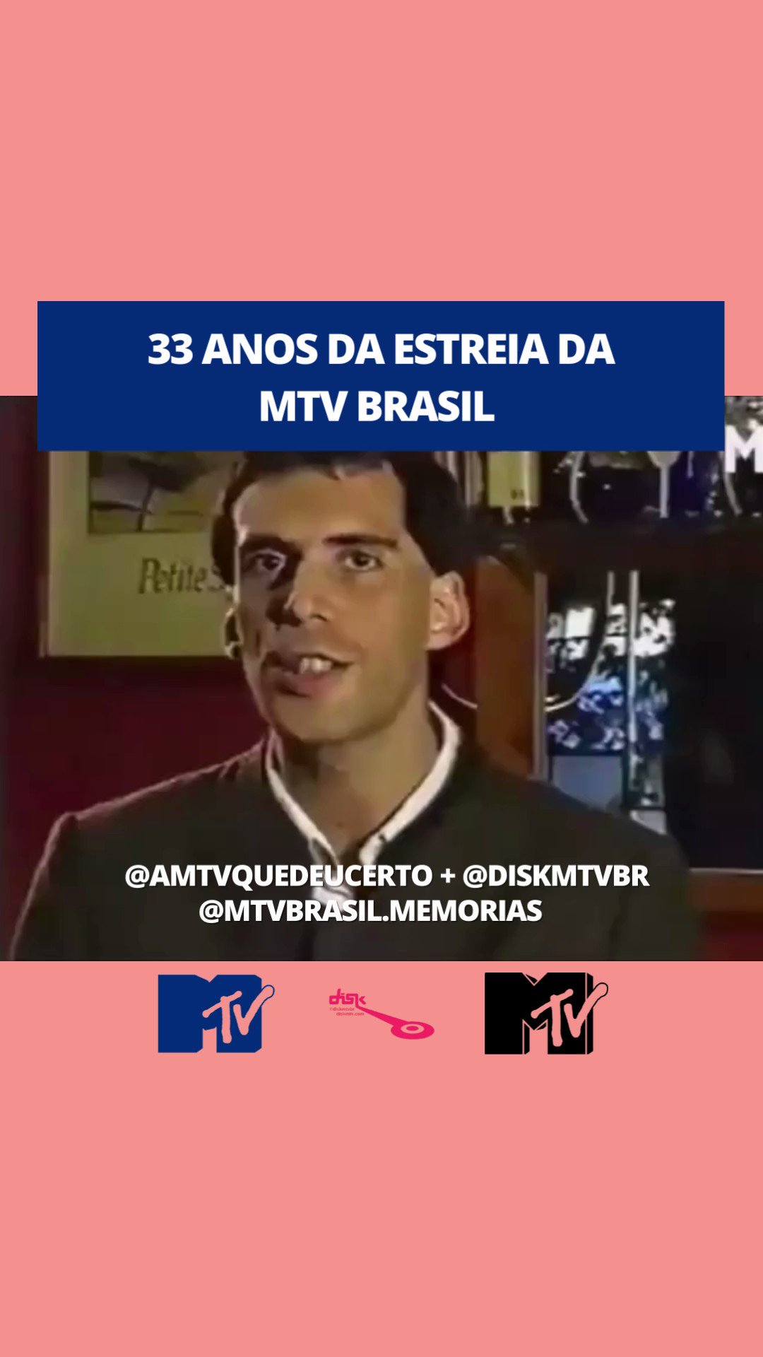 O ano era 2010 e rolou um grande casamento entre a @mtvbrasil e a
