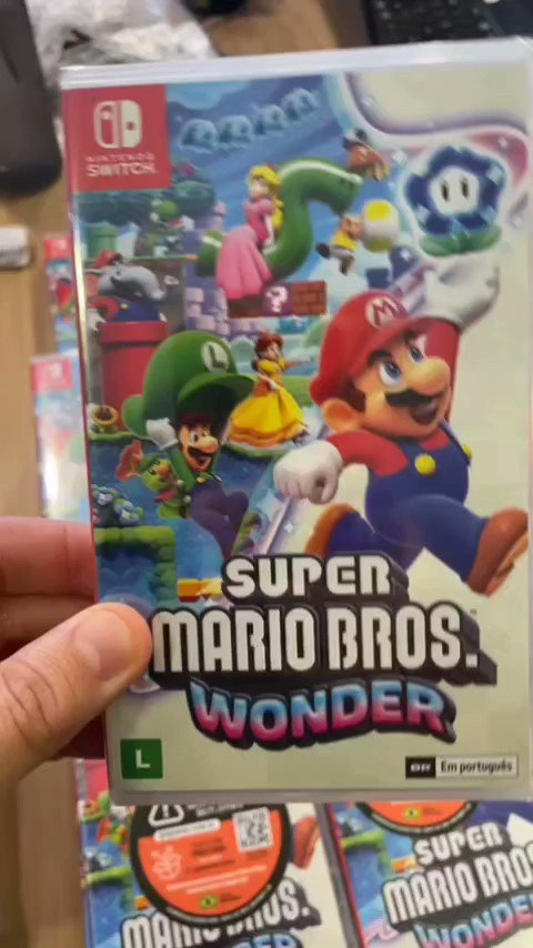 Super Mario Bros Wonder Switch Midia Fisica