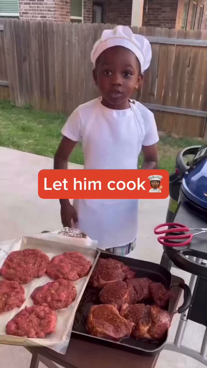 Let Him Cook meme, Let Him Cook / Let That Boy Cook