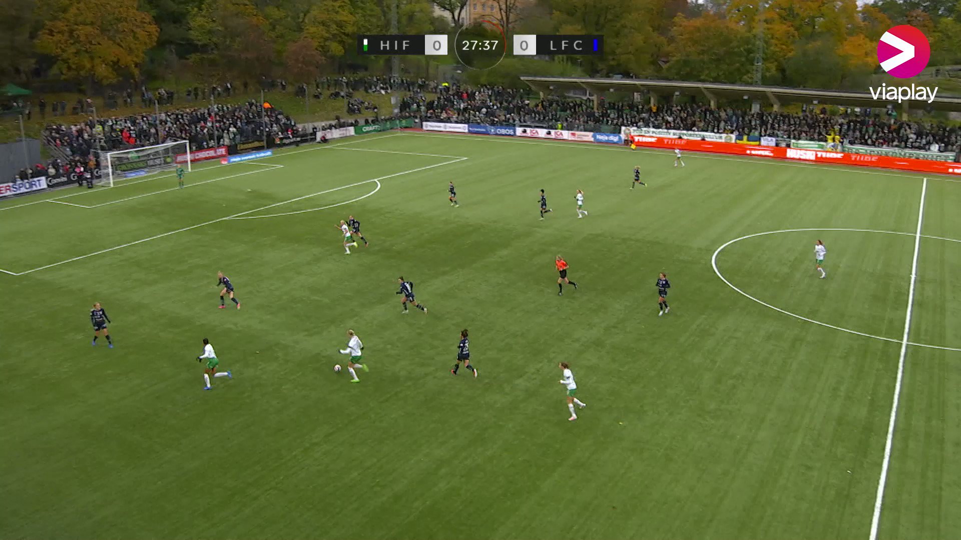 Hammarby tar ledningen i toppmötet mot LinköpingEllen Wangerheim som är i superform gör sitt fjärde mål på två matcher@hammarbyfotboll 📺 Följ guldstriden på Viaplay