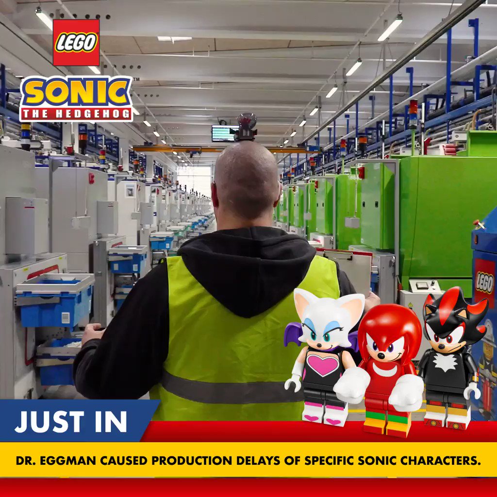 Sonic & Dr Eggman Toys  Official LEGO® Shop US