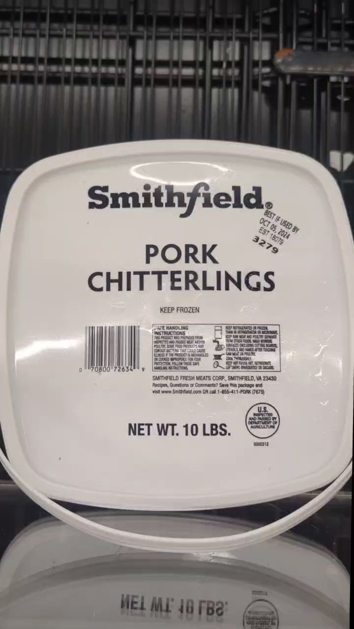 Smithfield Pork Chitterlings, 10 lbs