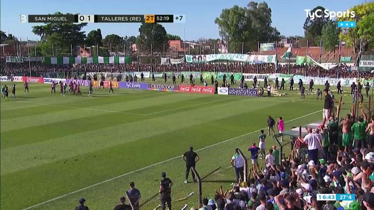 SAN MIGUEL 0 - TALLERES RE 0