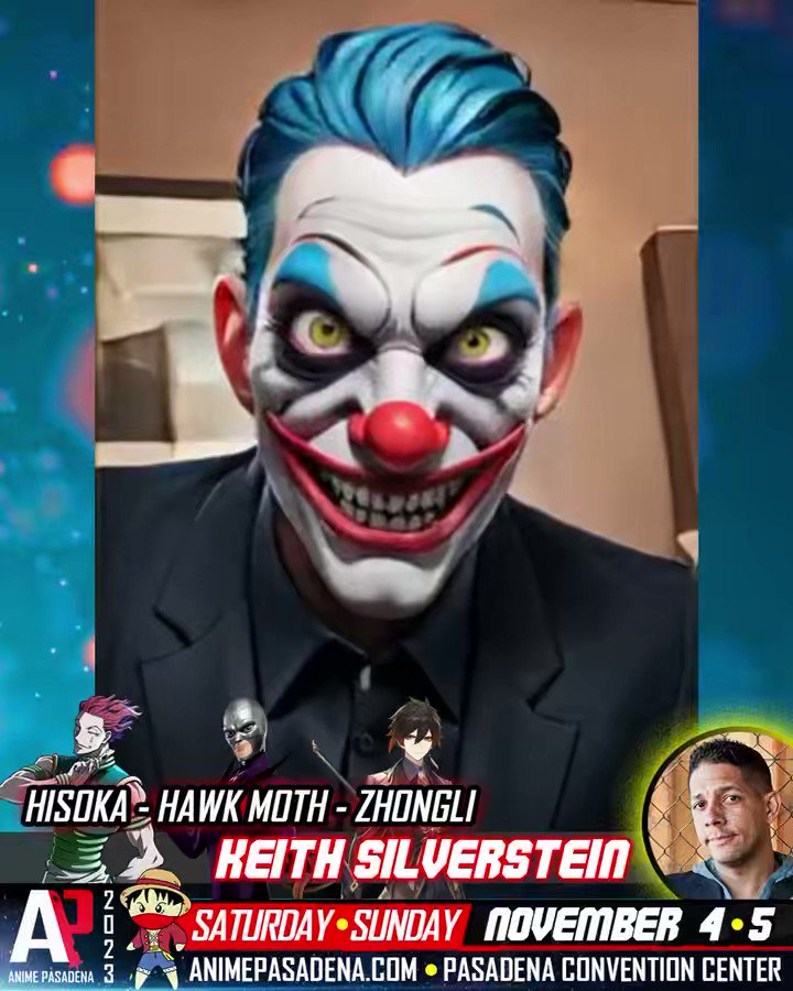 Come meet Keith Silverstein at Anime Pasadena 2023! You may know