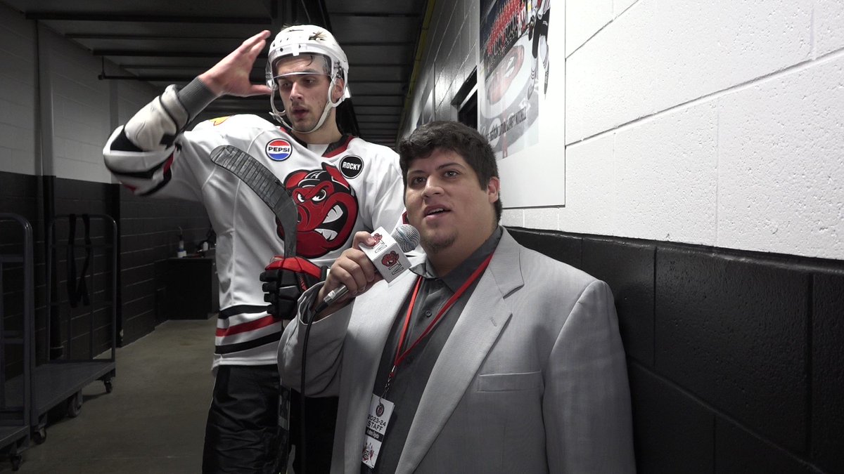 The Rockford IceHogs debuted the slimmer and healthier HAMMY Hog and  well : r/hockey