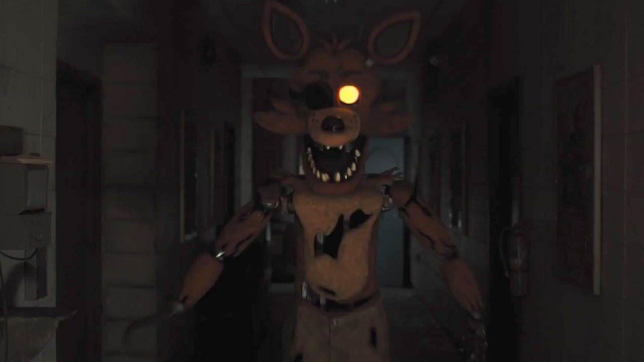 My withered foxy jumpscare