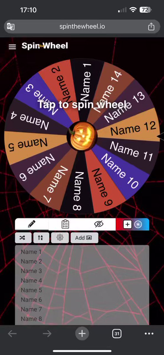 ᐉ Spin the Wheel » Custom Picker for Random Choices